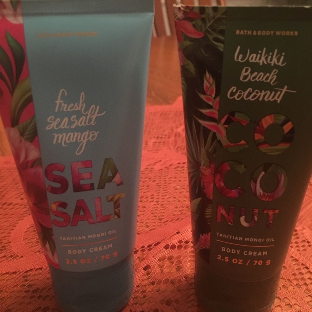 Bath and Body lotions